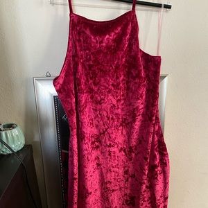Halter Top Velvet bodycon dress